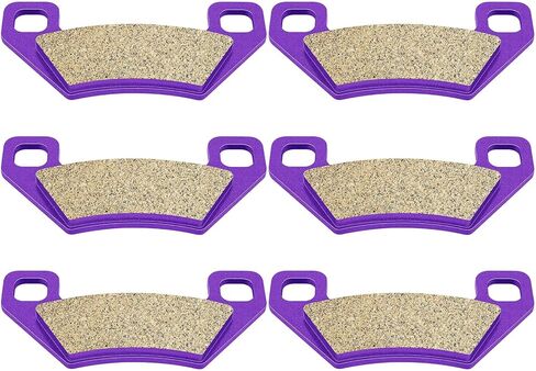 SCITOO Carbon Fiber Brake Pads Fit for 04 05 06 07 08 09 10 11 12 13 14 for Arctic, 08 09 10 11 12 KYMCO in Saudi Arabia