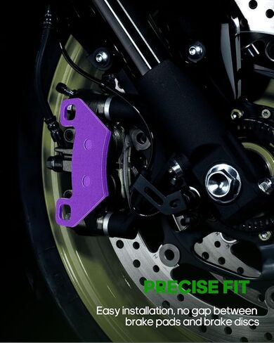 SCITOO Carbon Fiber Brake Pads Fit for 04 05 06 07 08 09 10 11 12 13 14 for Arctic, 08 09 10 11 12 KYMCO in Saudi Arabia