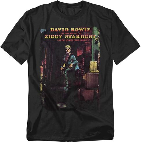 David Bowie Ziggy Stardust Rock Album T Shirt & Stickers in Kuwait