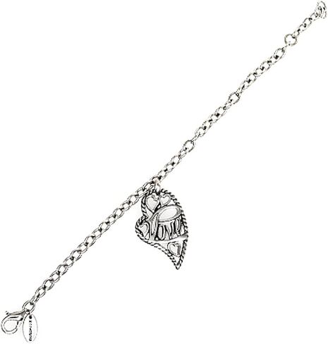 Controse Women's Silver-Toned Stainless Steel Free Love Bracelet 7" Plus 1" Extender in Kuwait