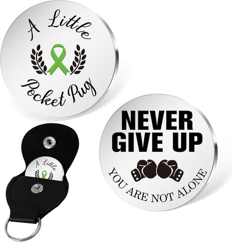 Cancer Awareness Pocket Hug For Women Men Multi-Colored Ribbon Pocket Hug Encouraging Gifts For Women Men in Kuwait