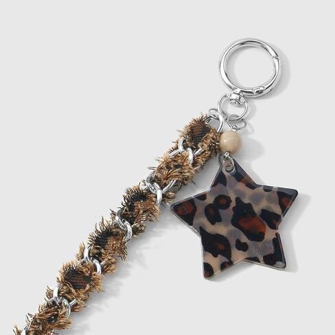 Pom Pom Bag Charm Chain for Women, Cute Plush Pom Purse Chains Bag Extender Chain for Handbags in Kuwait