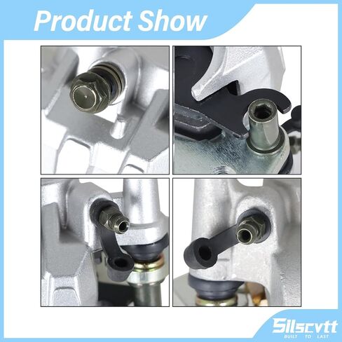 Silscvtt Front Rear Brake Calipers with Pads Replacement for Yamaha Viking YXM700 VI YXC700 YXM700 2014-2021 1XD-2580T-00-00 1XD-2580U-00-00 in Saudi Arabia