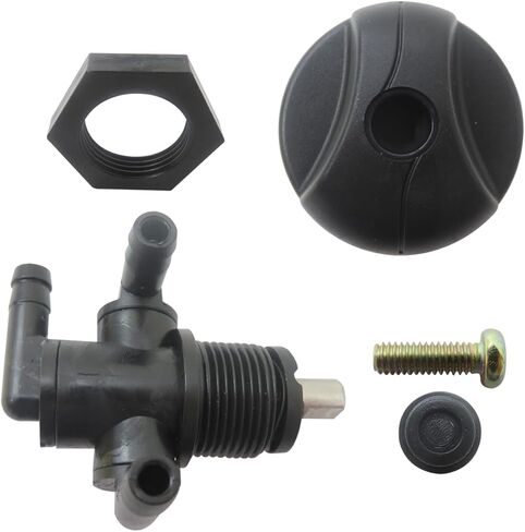 Fuel Tank Valve Petcock 3 Way & Knob NUT Fit for Polaris 1997-2004 Sportsman 500 HO, Replace# 7052161 5432559 in Kuwait