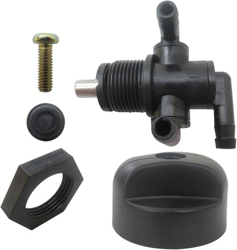 Fuel Tank Valve Petcock 3 Way & Knob NUT Fit for Polaris 1997-2004 Sportsman 500 HO, Replace# 7052161 5432559 in Kuwait