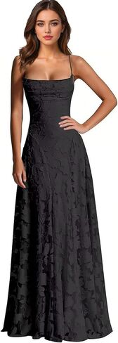 Floral Bridesmaid Dresses for Women Spaghetti Strap Laces Prom Dress Long Maxi Wedding Guest Dresses in Saudi Arabia