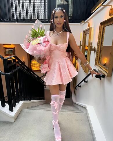 BONOYUER Satin Homecoming Dresses for Teens Short Prom Dress with Bow Cute Corset Birthday Party Gown in Saudi Arabia