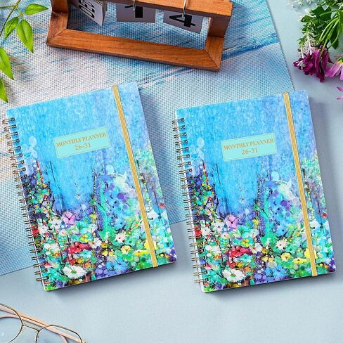 2026-2031 Monthly Planner - JUL 2026 - JUN 2031, 8.5" x 6.4", 5 Year Monthly Calendar 2026-2031, 60-Month Planner with Tabs, Inner Pocket, Golden Stamping in Kuwait