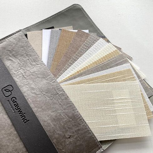 Graywind Manual Vertical Blinds Blackout & Light Filtering Fabric Samples in Kuwait