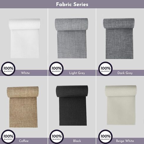 Graywind Manual Vertical Blinds Blackout & Light Filtering Fabric Samples in Kuwait