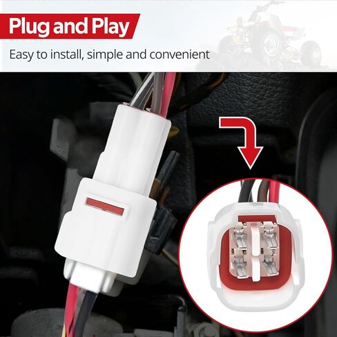 JAVIK Ignition Key Switch Compatible with Yamaha YFZ350 Banshee 350 1995-2001,OEM# 3GG-82510-00-00 3GG-82510-01-00 in Saudi Arabia