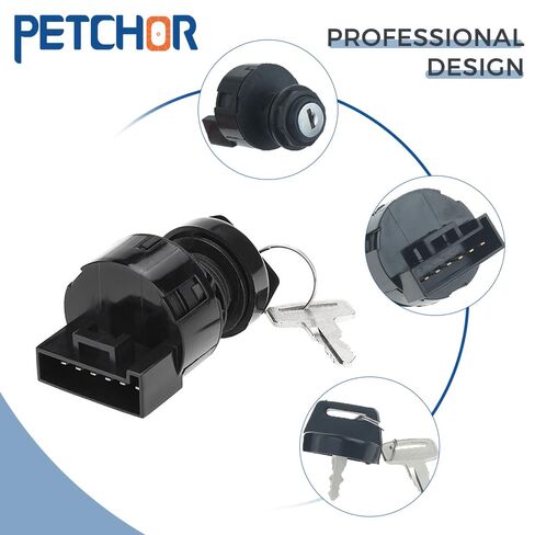 4011002 4012165 Ignition Key Switch 3 Position Compatible with Polaris Sportsman 300 325 400 500 570 600 700 800 Ranger 400 425 500 570 700 800 900 1000 RZR 570 800 900 XP 1000 in Saudi Arabia