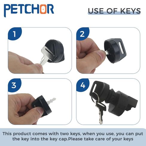 4011002 4012165 Ignition Key Switch 3 Position Compatible with Polaris Sportsman 300 325 400 500 570 600 700 800 Ranger 400 425 500 570 700 800 900 1000 RZR 570 800 900 XP 1000 in Saudi Arabia