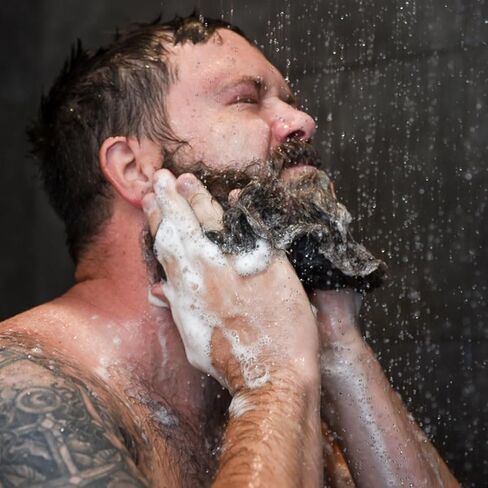 Badass Beard Care Beard Wash for Men - Makes Your Beard Smell Fresh and Clean, Keeps Beard Hair Light, and Skin Hydrated and Refreshed, 8oz in Kuwait