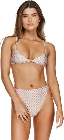 Gottex Flirtt Vacation Mode V-Neck Bikini Top - Adjustable Straps & Back Tie, Front Lining, Bottoms Sold Separately in Saudi Arabia