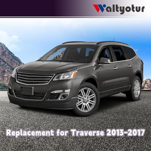 waltyotur Driver and Passenger Side Headlight Headlamp Assembly Halogen Left LH Right RH Replacement for Traverse 2013 2014 2015 2016 2017 Replacement for 84262931 84262932 in Kuwait