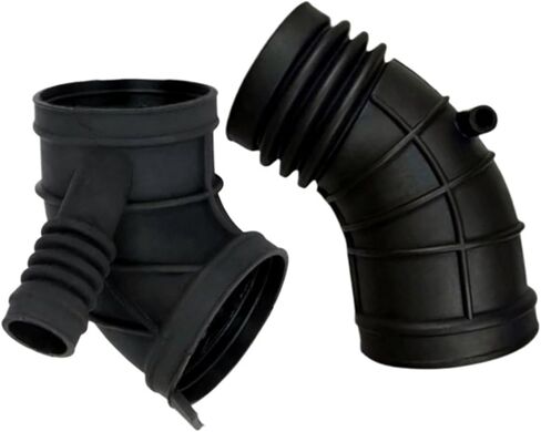 Air Intake Hose 13541438761 13541438759 1Pair Filter Air Intake Flow Boot Tube Hose/Fit for BMW 3 Series E46 E36 Z3 325i 325xi 330Ci 330i 3.0i Flexible Air Filter Intake Hose in Kuwait