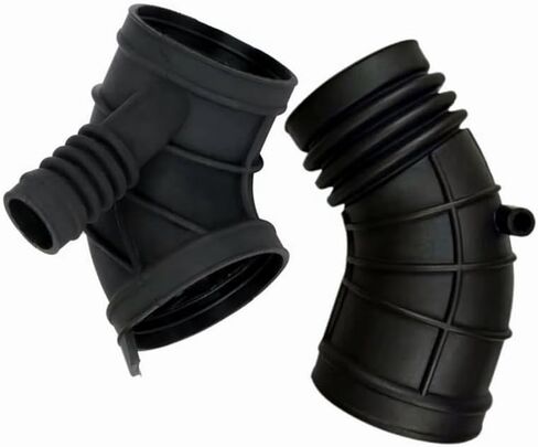 Air Intake Hose 13541438761 13541438759 1Pair Filter Air Intake Flow Boot Tube Hose/Fit for BMW 3 Series E46 E36 Z3 325i 325xi 330Ci 330i 3.0i Flexible Air Filter Intake Hose in Kuwait