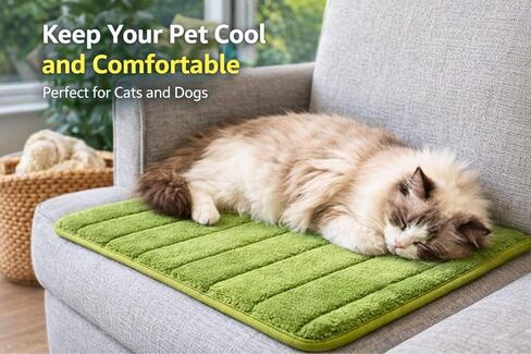 Washable Cat Bed Mat – 3-Pack for Indoor/Outdoor Use, Soft and Warm Sleeping Mat for Cats, Small Pets, Kitty, Puppy, Rabbit – Cozy Bedding for Pets Up to 20lbs in Kuwait