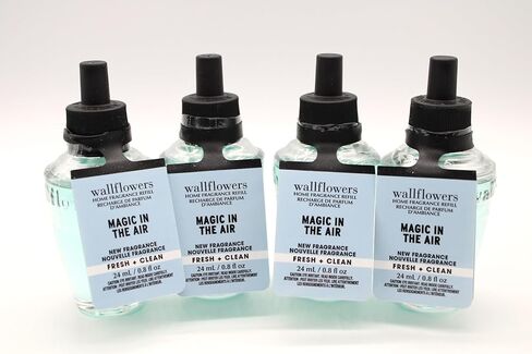 Magic in the Air, Bath and Body, Wallflowers Home Fragrance Refills, 0.8 fl oz each, 4 pack in Saudi Arabia