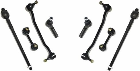 8 قطعة التعادل الجبهة الخلفية بار عدة لنيسان ل ماكسيما 2004-2008 الأسود K90352 1 K90353 Sway الربط 2 ES3438 الخارجي قضيب ينتهي in Kuwait