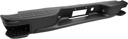 Black Rear Step Bumper with Side Pads Fit For 1999 2000 2001 2002 2003 2004 2005 2006 Chevy Silverado GMC Sierra 1500 Fleetside in Kuwait