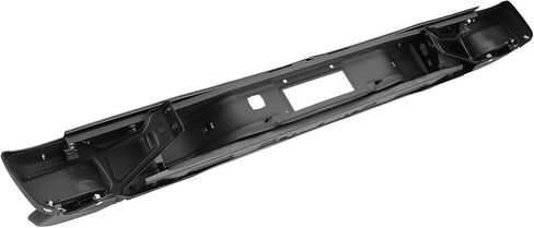 Black Rear Step Bumper with Side Pads Fit For 1999 2000 2001 2002 2003 2004 2005 2006 Chevy Silverado GMC Sierra 1500 Fleetside in Kuwait