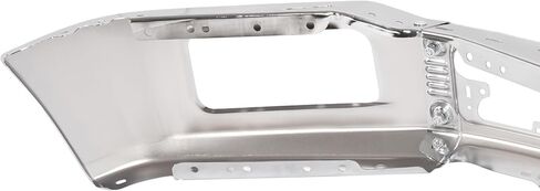 Front Bumper Face Bar Compatible with 2018-2020 Ford F-150 W/Fog Lamps Replacement For JL3Z-17757-A FO1002430 Bumper Cover Steel Chrome Silvery 3PCS in Saudi Arabia