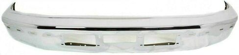 Front Bumper Chrome Steel + Lower Panel Valance + Molding Trims Kit For 1992-1997 Ford Bronco F-150 F-250 F-350 Direct Replacement in Saudi Arabia