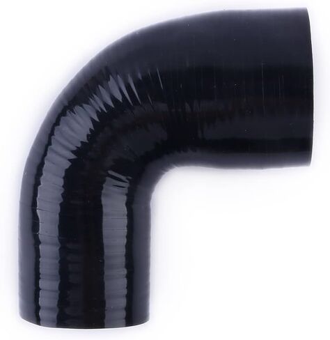 90 Degree Elbow Reducer Silicone Coupler Reinforced Hose ID 2.5" to 3" (63-76mm),4-Ply Turbo/Intercooler/Intake Piping Industrial Hydraulic in Kuwait