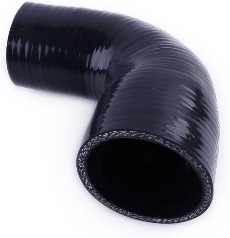 90 Degree Elbow Reducer Silicone Coupler Reinforced Hose ID 2.5" to 3" (63-76mm),4-Ply Turbo/Intercooler/Intake Piping Industrial Hydraulic in Kuwait