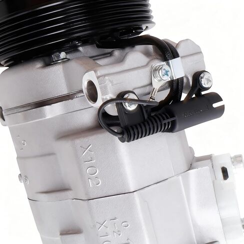 Air Conditioner A/C Compressor for 2011-2016 F-250 F-350 F-450 F-550, 2016-2016 F650 F750, 6.7L, AC Compressor Replacement:BC3419D629AD, BC3Z19703A, BC3Z19703D, HU9Z19703A, 98322, 97322 in Kuwait