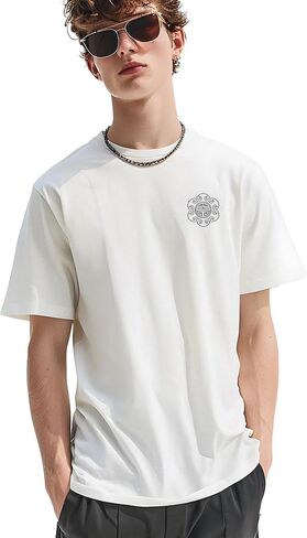 Niepce Inc Japanese Streetwear Raging Kirin Embroidery Graphic Tees for Men in Saudi Arabia