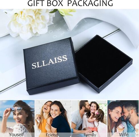 Sllaiss 925 Sterling Silver Fidget Rings for Anxiety for Women Men Beads Stress Relief Spinner Ring 14K White Gold Plated Adjustable Spinning Anti Anxiety Ring in Kuwait