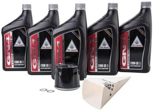 Tusk 4-Stroke Oil Change Kit Pro-Honda GN4 10W-30 Compatible with Honda Africa Twin CRF1000L 2016-2019 in Saudi Arabia