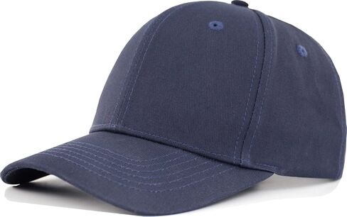 Structured Baseball Dad Hat Fits One Size & XXL - Adjustable Golf Cotton Ball Cap - Plain Blank Casual Caps for Men Women in Saudi Arabia
