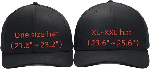 Structured Baseball Dad Hat Fits One Size & XXL - Adjustable Golf Cotton Ball Cap - Plain Blank Casual Caps for Men Women in Saudi Arabia