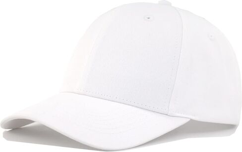 Structured Baseball Dad Hat Fits One Size & XXL - Adjustable Golf Cotton Ball Cap - Plain Blank Casual Caps for Men Women in Saudi Arabia