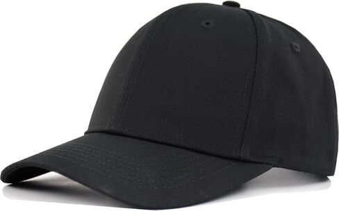 Structured Baseball Dad Hat Fits One Size & XXL - Adjustable Golf Cotton Ball Cap - Plain Blank Casual Caps for Men Women in Saudi Arabia