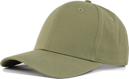 Structured Baseball Dad Hat Fits One Size & XXL - Adjustable Golf Cotton Ball Cap - Plain Blank Casual Caps for Men Women in Saudi Arabia