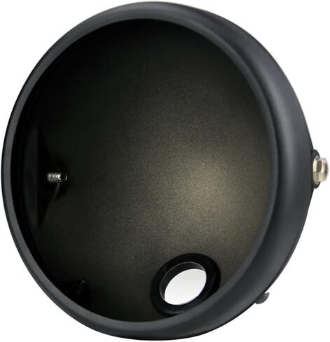 مصباح أمامي للدراجة النارية مقاس 7 بوصات قاعدة مصابيح أمامية معدلة على شكل دلو عتيق (دعامة فقط) in Kuwait