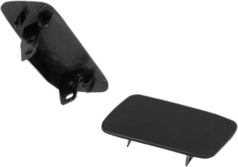 2pcs Headlight Washer Nozzle Cover Cap For B7 2011-2015 Left Right Side 3AA955109 3AA955110 Primer Black in Kuwait