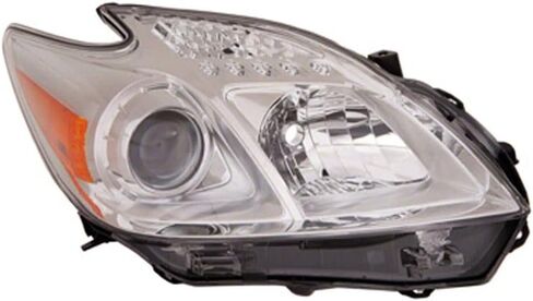 غطاء عدسة المصباح الأمامي الجانبي للركاب من البلاستيك لكل حق لسيارة Toyota for Prius 2012-2015 in Kuwait