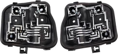 Areyourshop Left+Right Rear Light Bulb Holder Bracket 8P4945257D, 8P4945258D for Audi A3 5 Door Sportback 2009-2013 (8PA) in Saudi Arabia