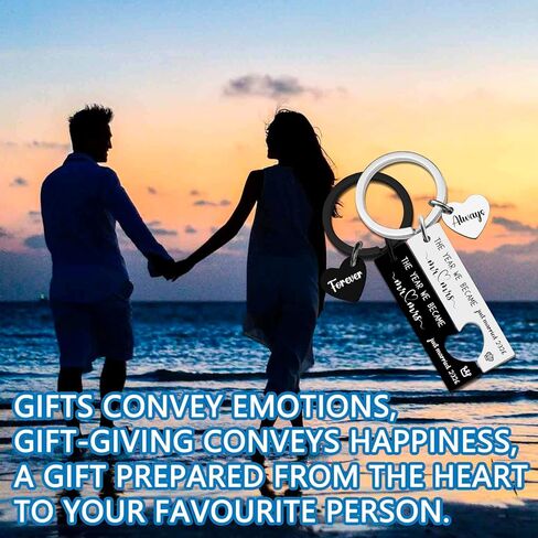 Wedding Gifts for Couples 2026 Mr and Mrs Gifts His and Hers Gift Couple Keychain Bridal Shower Gift for Bride And Groom in Kuwait