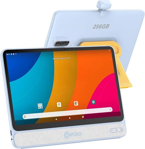 Contixo Kids Tablets - A3 Educational Learning Kids Tablet, 15.6 Inch HD Touch Screen, Android 11, 8GB 128GB, Featuring 80 Disney eBooks Videos, 13MP Dual Camera, Wi-Fi, BT, Octcore Tablet in Kuwait