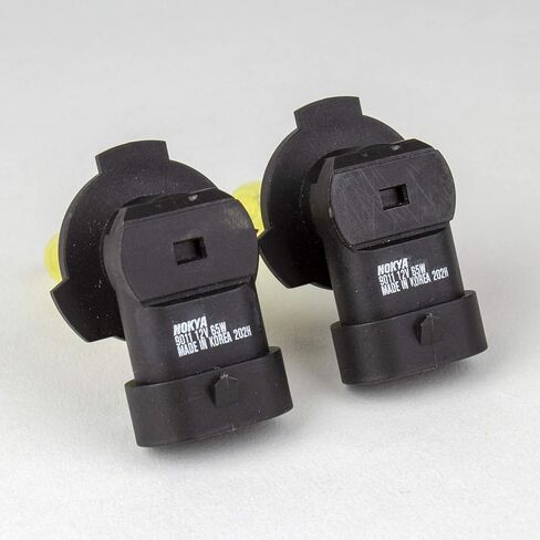 Nokya Hyper Yellow Pro Halogen Headlight Bulbs 9011-2500K 65W 12V NOK7631 in Kuwait