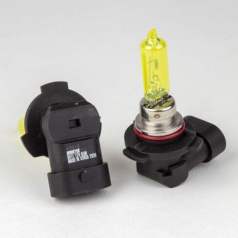 Nokya Hyper Yellow Pro Halogen Headlight Bulbs 9011-2500K 65W 12V NOK7631 in Kuwait