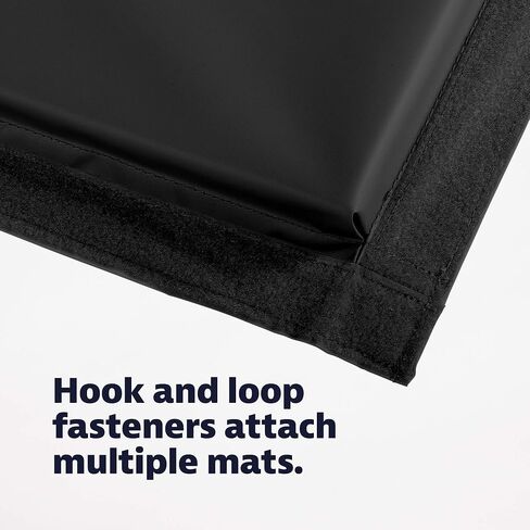 We Sell Mats 5 ft x 10 ft Gymnastics Mat, Folding Tumbling Mat for Exercise, Yoga, Martial Arts, Portable with Hook & Loop Fasteners in Kuwait