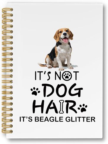 Golden Retriever Gifts Spiral Notebook, Dog Gifts for Women Journaling Notebooks, Life Is Golden College Ruled Spiral Notebook for School Office Supplies, 5.5x8.3 Inches in Saudi Arabia